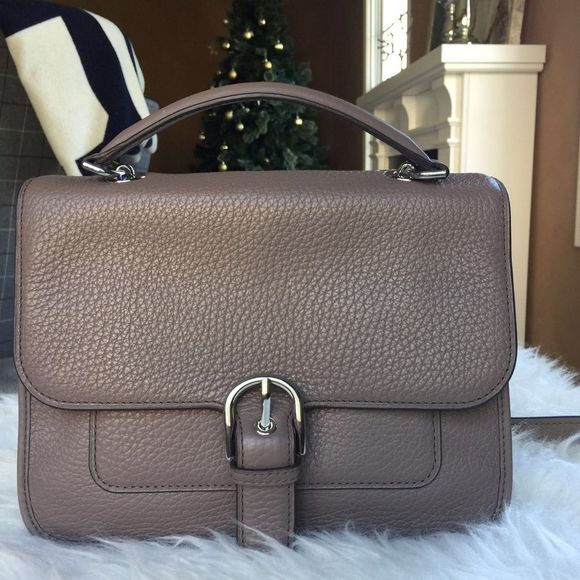 Michael Kors Pebbled Leather Cooper Large Satchel - Picture 1 of 6